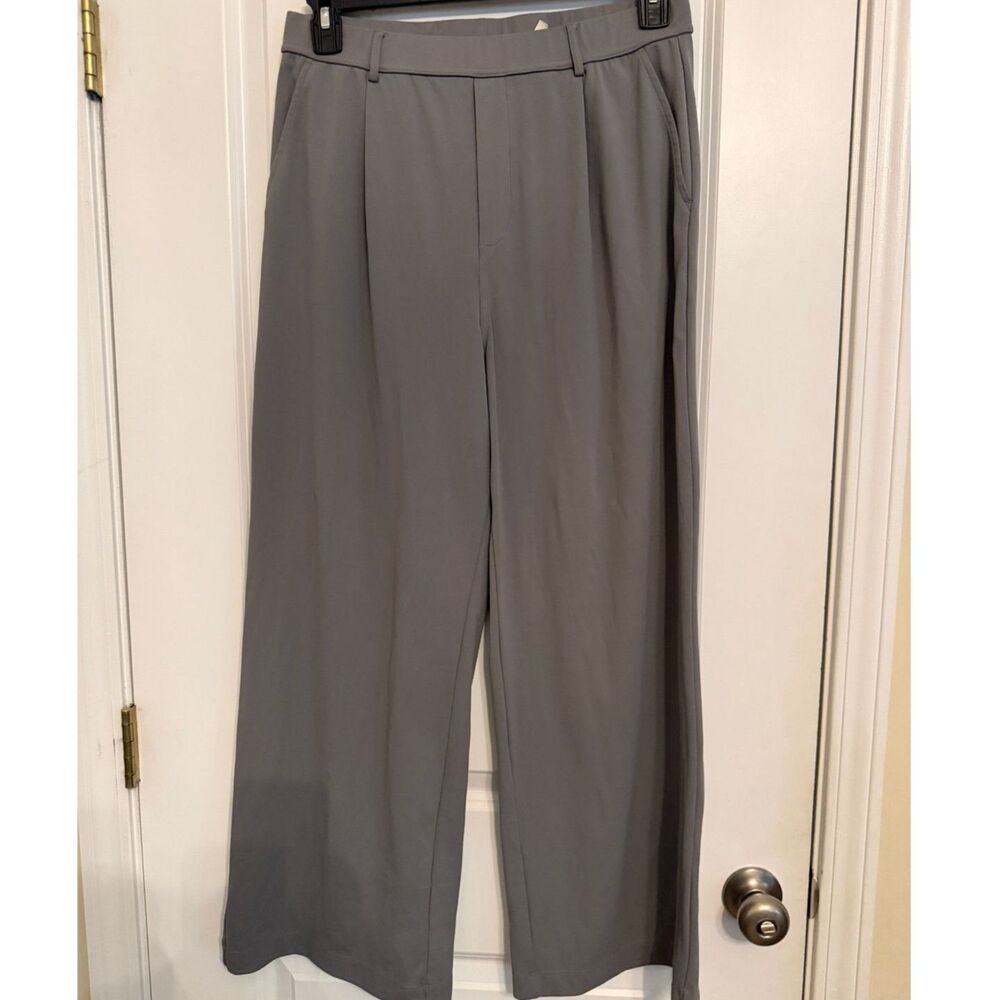 Halara Gray Wide-Leg Work Pants – Women’s Petite Large